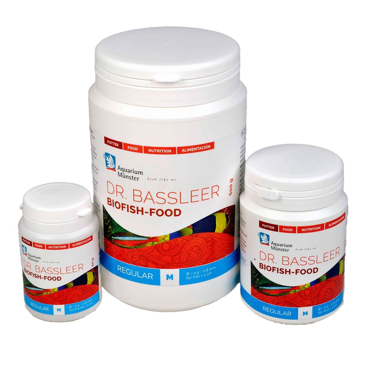 Aquarium Münster DR. BASSLEER BIOFISH FOOD REGULAR L 60g Teichfutter online kaufen
