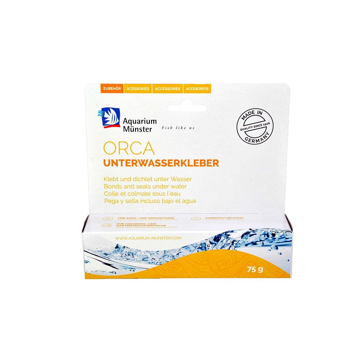Aquarium Münster ORCA Unterwasserkleber schwarz 75g Unkategorisiert online kaufen
