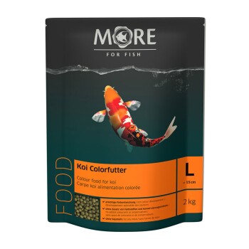 MORE Koi Farbfutter 6mm 2 kg Teichfutter online kaufen