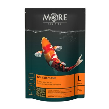 MORE Koi Farbfutter 6mm 500 g Teichfutter online kaufen