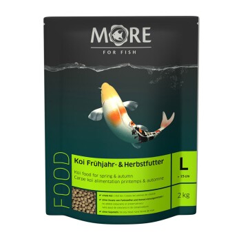 MORE Koi Frühjahr-/Herbstfutter 6mm 2 kg Teichfutter online kaufen