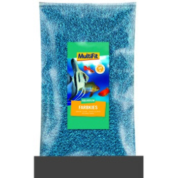 MultiFit Farbkies 2-3mm 5Kg azurblau Aquarium Bodenerde online kaufen