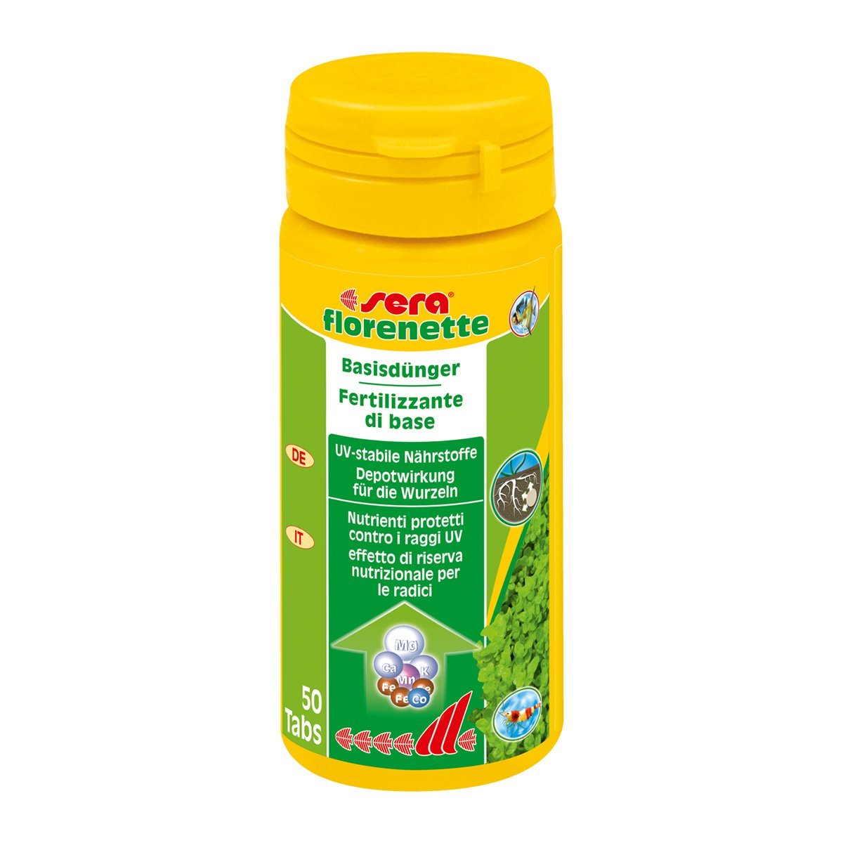 sera Aquariumdünger florenette 50 Tabs (50 ml) Aquarium Pflege online kaufen