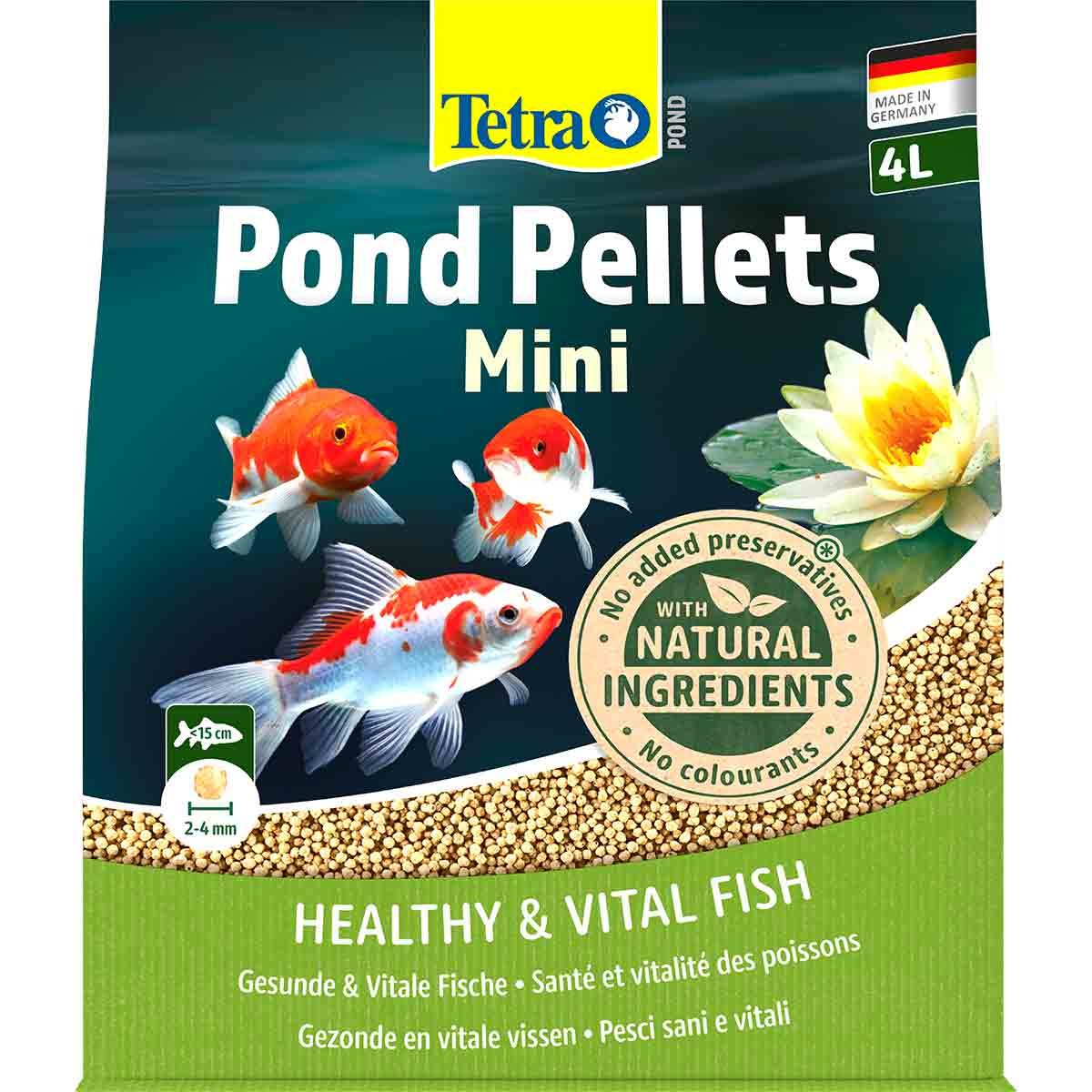 Tetra Pond Teichfutter Pellets Mini 4L 4 L Teichfutter online kaufen