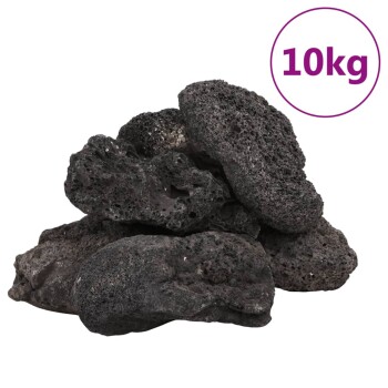 VidaXL Lavagranulat Schwarz 10-30 10 kg Aquarium Bodenerde online kaufen
