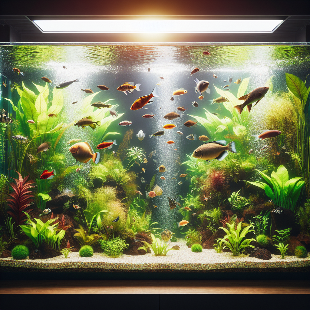 Blasen und Schaum im Aquarium: Ursachen, Lösungen und Hinweise auf die Gesundheit der Fische