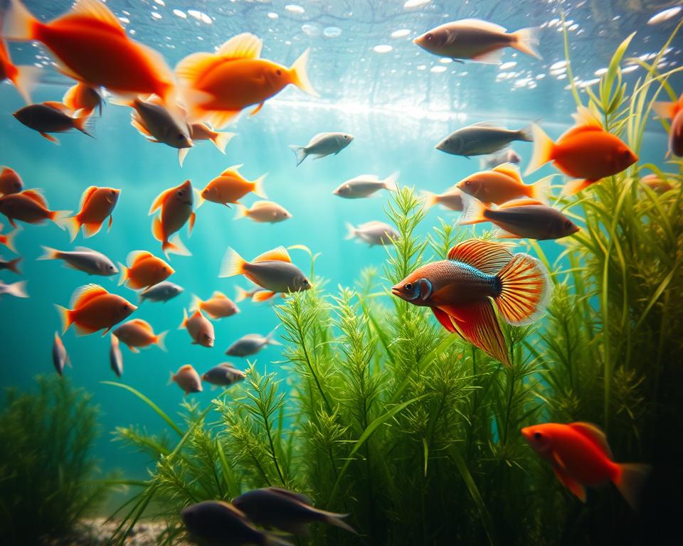 Fischverhalten im Aquarium